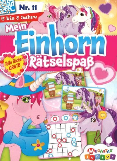 MEIN EINHORN RAETSELSPASS 11/2026