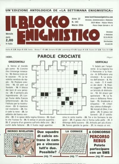 MESE ENIGMISTICO / I Abo