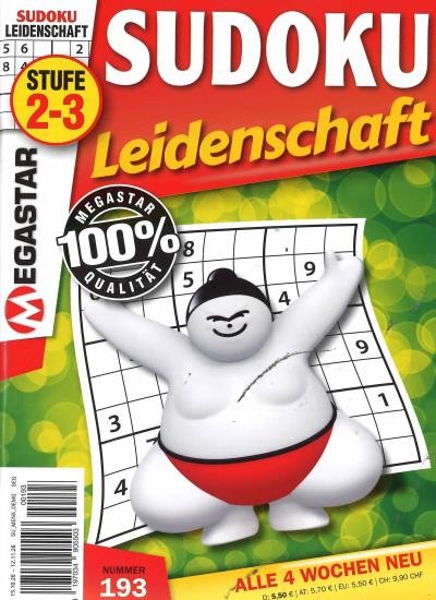 SUDOKU LEIDENSCHAFT 193/2026