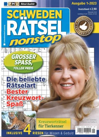 SCHWEDENRÄTSEL NONSTOP 1/2023