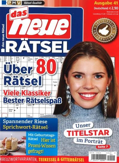 DAS NEUE RÄTSEL 41/2025