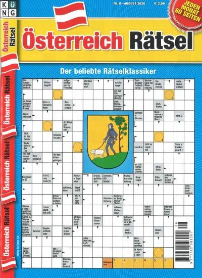 ÖSTERREICH RÄTSEL 8/2020