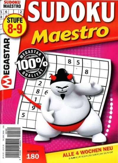 SUDOKU MAESTRO 180/2025