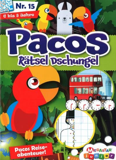 PACOS RÄTSEL DSCHUNGEL 15/2025