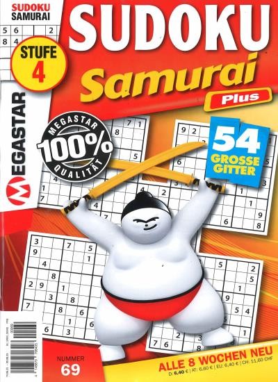 SUDOKU SAMURAI PLUS 69/2025