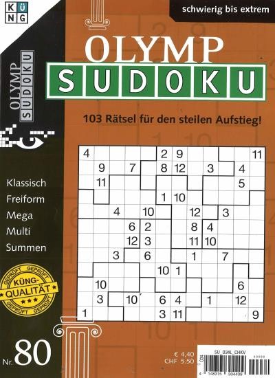 OLYMP SUDOKU 80/2025