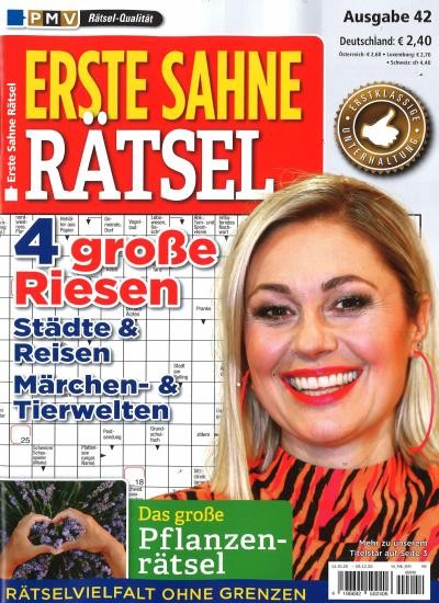 ERSTE SAHNE RÄTSEL 42/2025