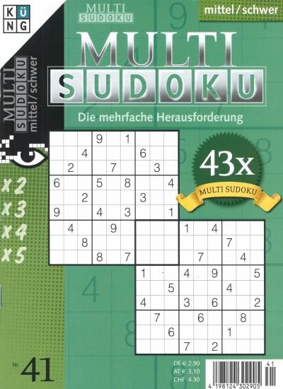 MULTI SUDOKU 41/2020