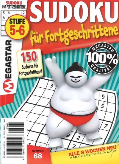 150 SUDOKU FÜR FORTGESCHRITTENE 68/2026