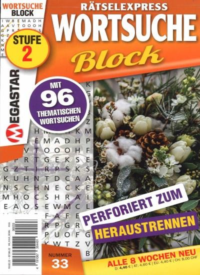 WORTSUCHE BLOCK 33/2022