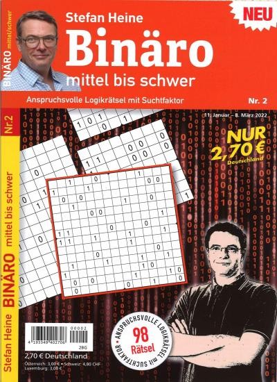 BINÄRO MITTEL-SCHWER 2/2022