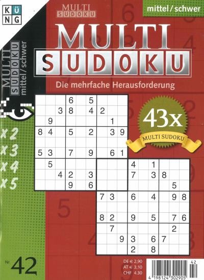 MULTI SUDOKU 42/2020