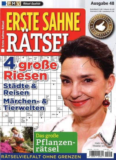 ERSTE SAHNE RÄTSEL 48/2026