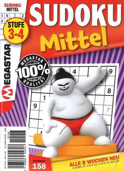 SUDOKU MITTEL 158/2026