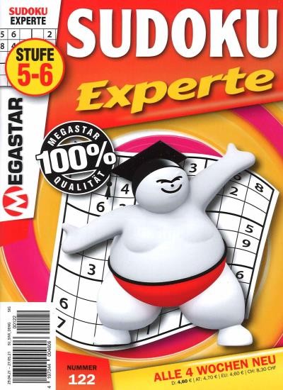 SUDOKU EXPERTE 122/2021
