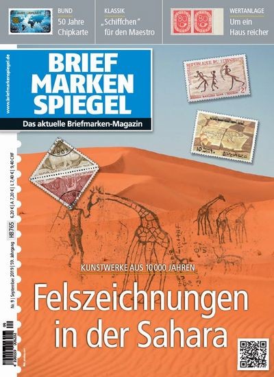 BRIEFMARKEN SPIEGEL 9/2019