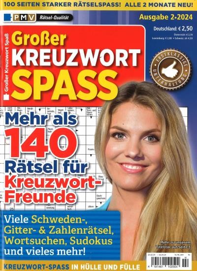 GROSSER KREUZWORT SPASS 2/2024