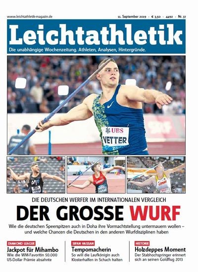 LEICHTATHLETIK 37/2019