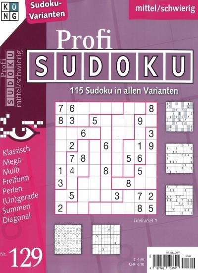 PROFI SUDOKU 129/2026