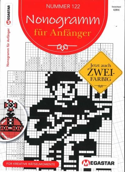NONOGRAMM FÜR ANFÄNGER 122/2025