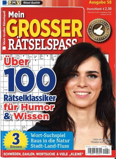MEIN GROSSER RÄTSELSPASS 58/2025