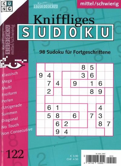 KNIFFLIGES SUDOKU Abo