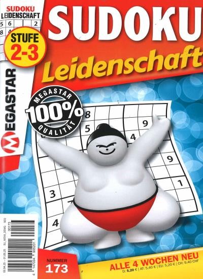 SUDOKU LEIDENSCHAFT 173/2025