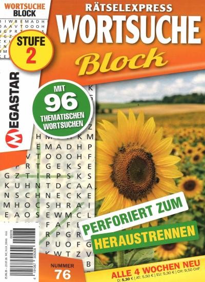 WORTSUCHE BLOCK Abo