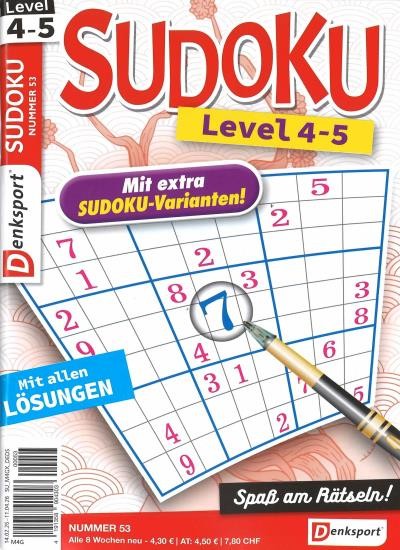 SUDOKU LEVEL 4-5 53/2026