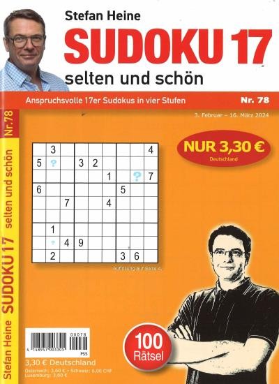 SUDOKU 17 78/2024