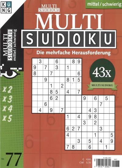 MULTI SUDOKU 77/2026