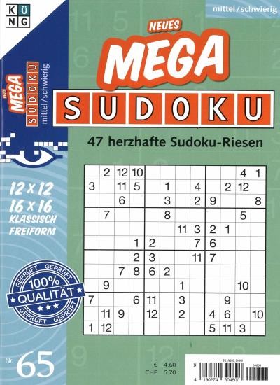 NEUES MEGA SUDOKU Abo