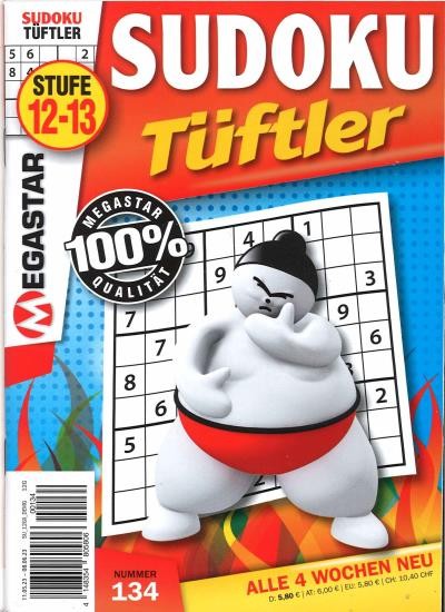 SUDOKU TÜFTLER 134/2023