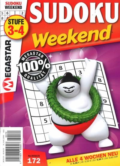 SUDOKU WEEKEND 172/2025