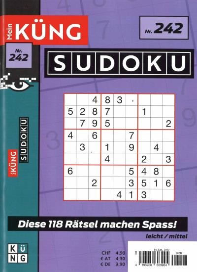 MEIN KUENG SUDOKU 242/2026