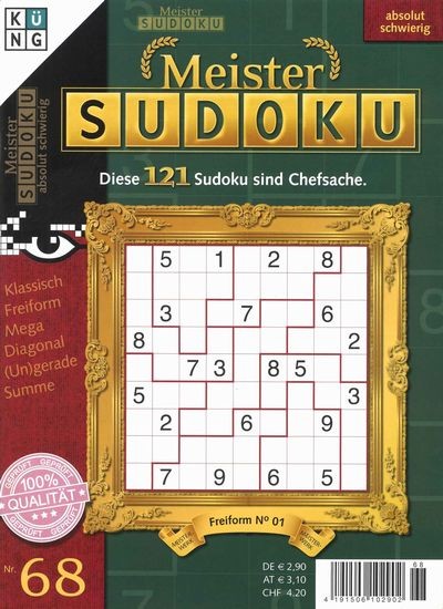 MEISTER SUDOKU 68/2019