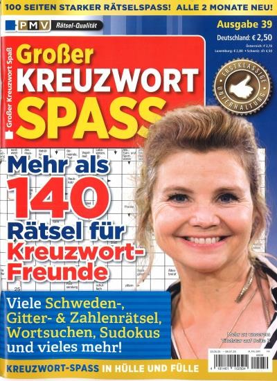 GROSSER KREUZWORT SPASS 39/2025