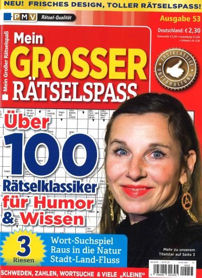 MEIN GROSSER RÄTSELSPASS 53/2025