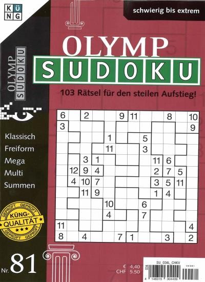 OLYMP SUDOKU 81/2025
