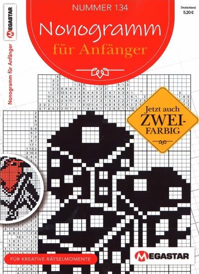 NONOGRAMM FÜR ANFÄNGER 134/2026