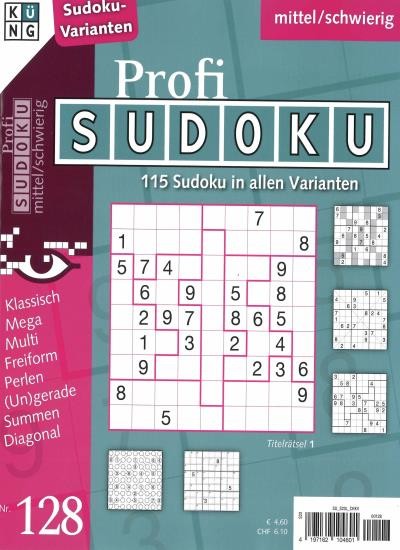 PROFI SUDOKU 128/2026