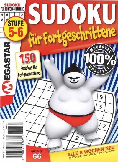 150 SUDOKU FÜR FORTGESCHRITTENE 66/2026
