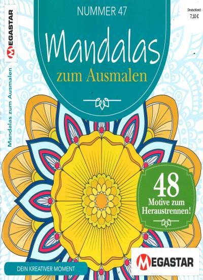 MANDALAS ZUM AUSMALEN 47/2025