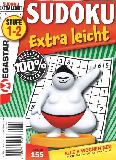 SUDOKU EXTRA LEICHT 155/2026