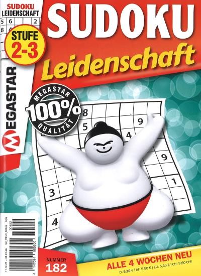 SUDOKU LEIDENSCHAFT 182/2025