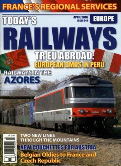 TODAY`S RAILWAYS EUROPE / GB Abo