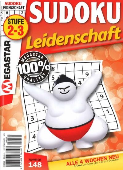SUDOKU LEIDENSCHAFT 148/2023