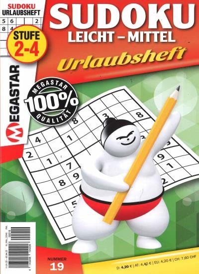 MEGASTAR SUDOKU LEICHT-MITTEL Abo
