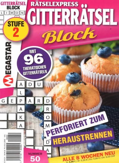 RÄTSELEXPRESS GITTERRÄTSEL BLOCK Abo