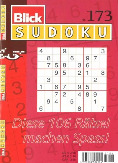 BLICK SUDOKU 173/2020